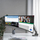 Krah monitori V7 DM1HDS, montim me kapëse tavoline, VESA, gri me të zezë