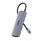 Hub USB C Unitek uHUB Q4 H1112EGY01, 4x USB A, 10Gbps, gri Space Grey