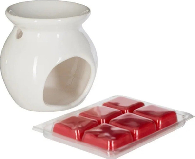 Djegës aromash Atmosphera për brenda në shpi, me dyll Red Fruits 30g, i kuq
