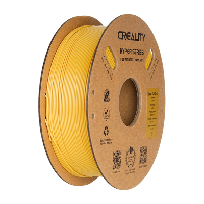 Filament 3D Creality Hyper Series PLA, 1.75mm, 1kg, ngjyrë ari
