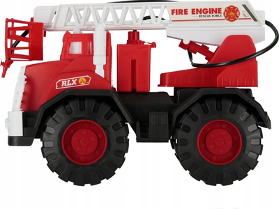 Kamion zjarrfikës lodër MEGA CREATIVE Fire Brigade, plastikë, për fëmijë 3+, i kuq