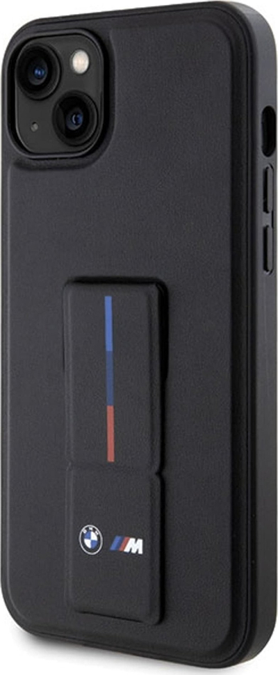 Mbulesë telefoni BMW BMHCP14M22GSLK për iPhone 14 Plus, hardcase Grip, e zezë