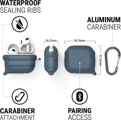 Mbrojtëse Catalyst për AirPods, e kaltër