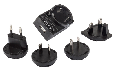 Adapter universal Manhattan, dhe përshtatës udhëtimi, USB, 102155