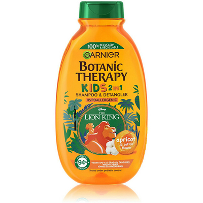 Shampo për flokë Garnier The Lion King Botanic Therapy, 400 ml