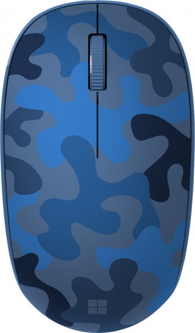 Maus Microsoft Bluetooth Mouse Nightfall Camo, wireless, edicion i veçantë, blu kamuflazh