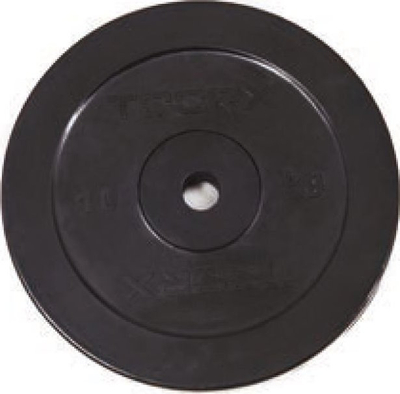 Disk peshe Toorx DGG 10, 10 kg, vrimë 25 mm, i zi
