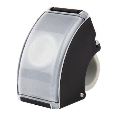 Dritë për biçikletë Bookman Curve Front Light, 220 lm, LED, e zezë