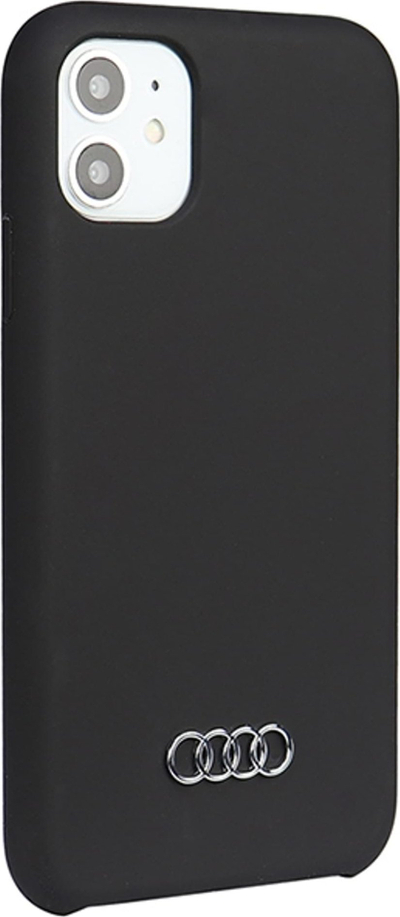Këllëf silikon Audi AU LSRIP12P Q3 D1, për iPhone 12 12 Pro 6.1", i zi
