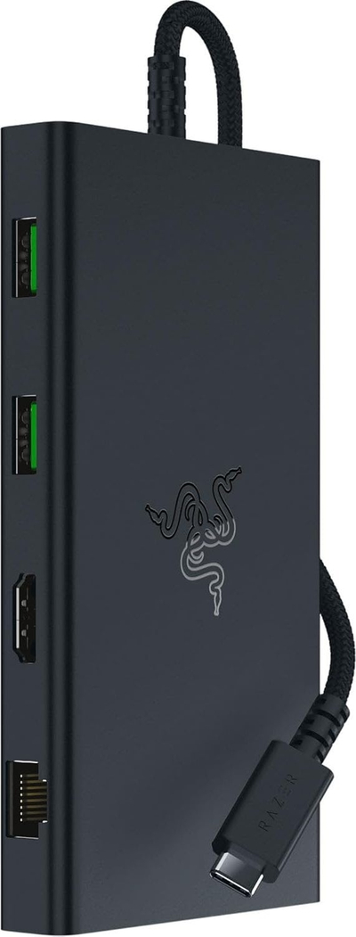 Dock USB C Razer USB C Dock, 11 në 1, USB 3.2 Gen 1, i zi