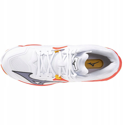 Këpucë volejbolli Mizuno Wave Lightning Z8 MID, mesh, për burra, gri