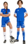 Shorta sportive për kalamaj adidas Squadra 25 Jr JN5455, poliester i ricikluar, me teknologjinë Aeroready, blu