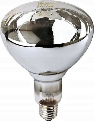 Грејна сијалица Philips BR125 IR, 150W, E27, проѕирно стакло