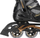 Rrota inline Nils Extreme NA2150, nr. 42, kushineta ABEC9, të zeza me ari