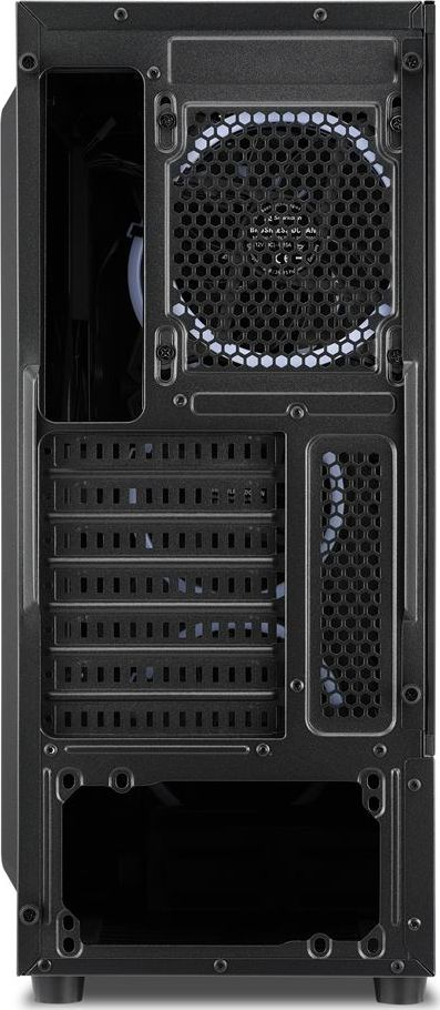 Kase kompjuterike Sharkoon TK5M RGB, ATX, xham i kalitur, e zezë