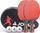 Set pingpongu JOOLA DUO Carbon, 2 paleta, 3 topa, 6 copë