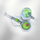 Lojë aksesor Ravensburger GraviTrax Power Starter Finish, set me elementë, 8+ vjeç, e bardhë jeshile
