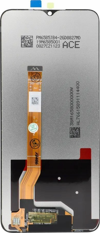 Ekran LCD për telefon Realme C35, pjesë zëvendësuese, pa kornizë, ngjyrë e zezë