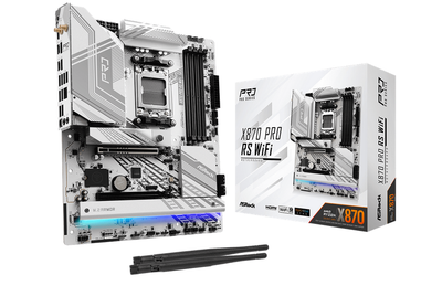 Pllakë amë Asrock X870 Pro RS WiFi, AMD X870, Socket AM5, ATX