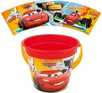Set lodrash rëre Wader Sand Set Cars, 6 pjesë, me ngjyra të ndryshme