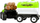 Kamion lodër Qin Yu Toys Farmer Truck, me rimorkio cisternë, për kalamaj 3+, jeshil