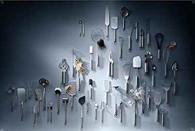 Shpatull peshku WMF Profi Plus, 32.2 cm, çelik inox Cromargan, pjesë plastike, gjysmë e mat