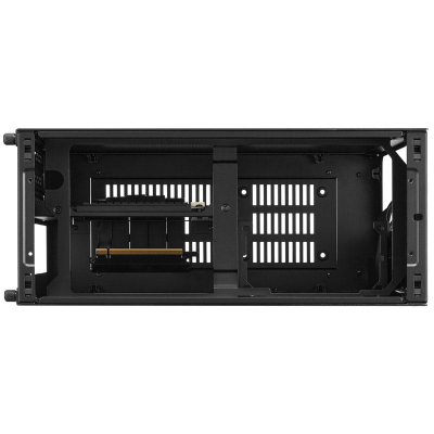 Kutia PC Lian Li A4 H2O X4, Mini ITX, 240mm radiator, e zezë
