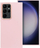 Këllëf telefoni OEM për Samsung Galaxy S23 Ultra, FRAME Back Panel Cover, Powder Pink, rozë