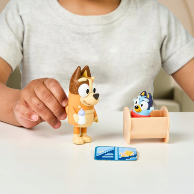 Set figurina lojërash Bluey Aliens Friends Figure Set 2, për kalamaj 3+, shumëngjyrësh