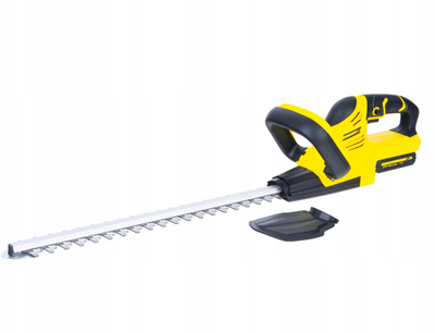 Gërshërë gardhi Geko 520mm, pa kabllo 21V, 2x2.0Ah, verdh e zezë