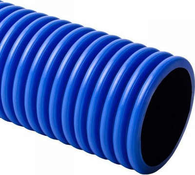Tub mbrojtës i korruguar HDPE, 40mm, 25m, blu