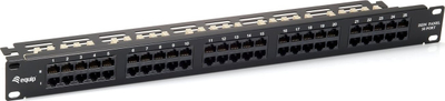 Patch panel Equip 50 porta Cat.3 RJ45 ISDN, 19" 1U, i zi