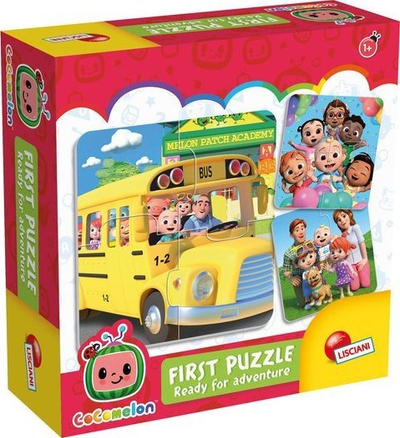 Puzzle Lisciani Cocomelon First Puzzles Ready for Adventure, për fëmijë