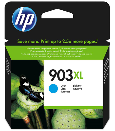 Kasetë boje HP 903XL, Cyan, kapacitet i lartë