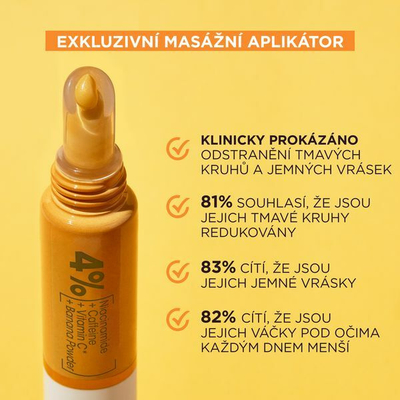Garnier Skin Naturals Vitamin C Крем за Очи, 15 ml