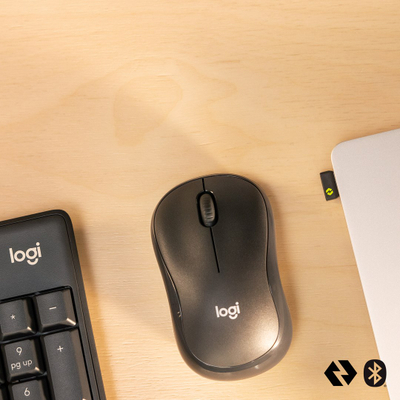 Kombinim tastiere dhe mausi Logitech MK370, wireless, Bluetooth, grafit