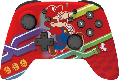 Kontroller Hori Nintendo Mario, wireless, i kuq
