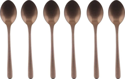 Сет лажички за мока Sambonet Taste PVD, 6 парчиња, Antique Copper