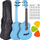 Ukulele koncert V-Tone UK23, 23", me çantë, blu