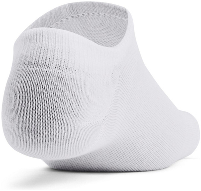 Çorape Under Armour Essential No Show 6 Pack 1382611 100, bojë që thahet shpejt, të bardha