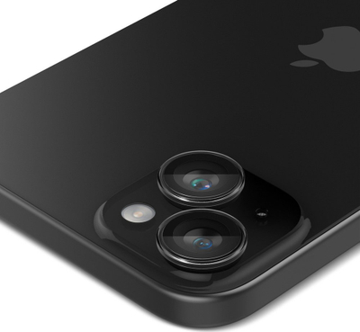 Mbrojtës kamere Spigen Glass tR EZ Fit Optik Pro, 2 copë, crystal clear, për iPhone 15 15 Plus 14 14 Plus