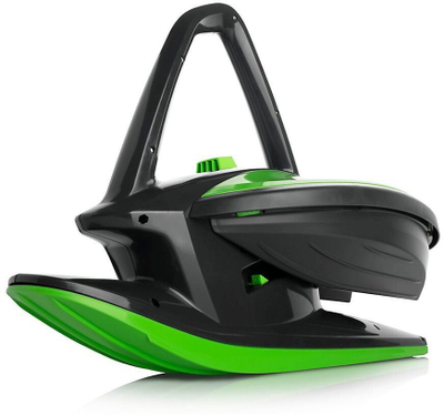 Slitë bore Gizmo Riders Skidrifter Slope Racer, me sistem dore për stabilitet, për kalamaj dhe të rritur, jeshile Mystic
