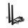 Kартичка за мрежа Asus PCE-AX1800, PCIe, Wi-Fi 6, Bluetooth 5.2, 1775 Mbps, црна