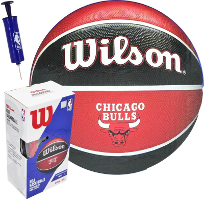 Top basketbolli Wilson NBA Chicago Bulls, nr. 7, për jashtë, i kuq e zi