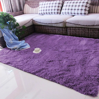 Tapet Thick Soft Plush Shaggy Rug, 80x150 cm, i trashë, vjollcë e hapur