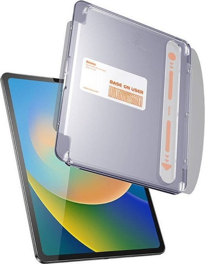 Mbrojtës ekrani Baseus për iPad 10.2" 2019 2020 2021 edhe iPad Air 3 10.5", xham i fortë, transparent
