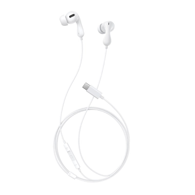 Kufje me kabllo Baseus Encok CZ20 HZ20, Hi Res Audio, me mikrofon, ngjyrë e bardhë