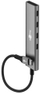USB Hub Goobay Slim, 4 porta USB C, 5 Gbit/s, argjendt