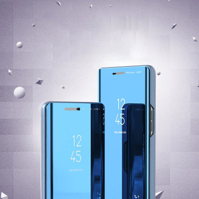 Mbulesë flip Hurtel Clear View Case Xiaomi Redmi 8A, bojnë edhe për qëndras, e zezë