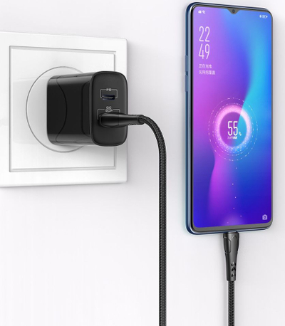 Kabllo USB në Micro USB Mcdodo CA-7451, 1.2 m, 2.4A, ngjyrë e zezë